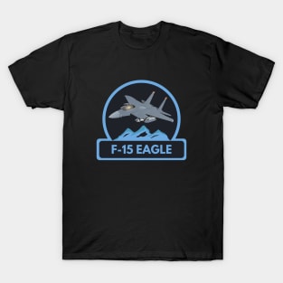 American F-15 Eagle Jet Fighter T-Shirt